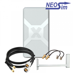 Комплект ANTEX Nitsa-5 MIMO для усиления 3G/4G (15 dBi)