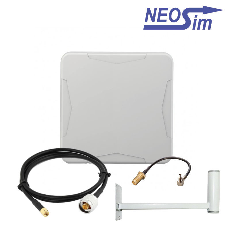 Купить комплект ANTEX Nitsa для усиления 3G/4G (15 dBi) в NeoSim.ru